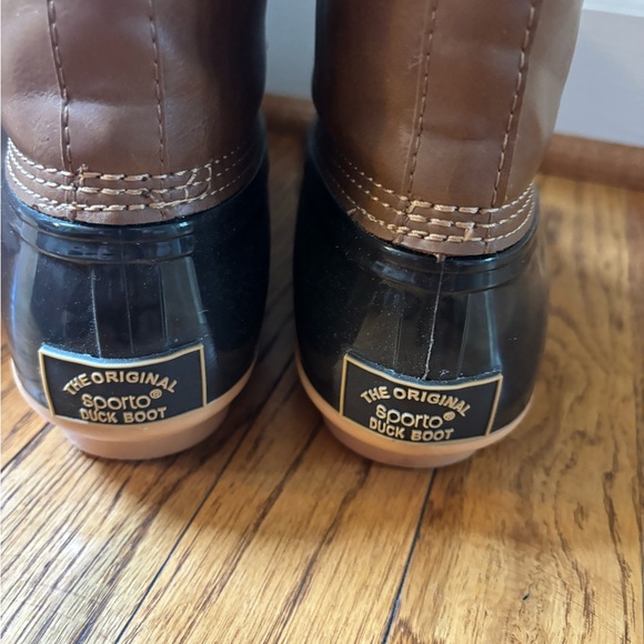 SPORTO The Original Duck Boot Womens Ariel Closed Toe Mid-Calf Rainboots - Picture 5 of 7